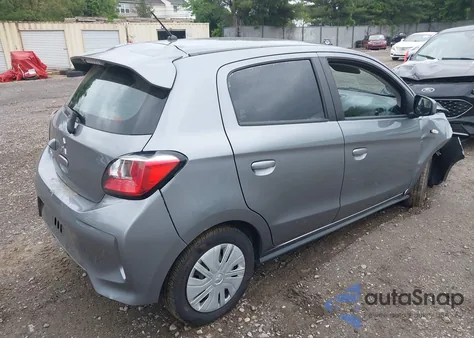 2021 Mitsubishi Mirage Carbonite Edition/Es/Le z USA, uszkodzony, nr VIN ML32AUHJ9MH008618